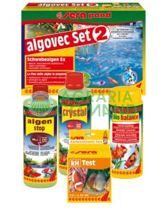 SERA POND ALGOVEC SET 2 CONTRE LES ALGUES EN SUSPENSION