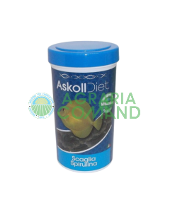 Aliment pour poissons tropicaux à la spiruline AskollDiet