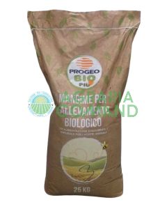 Bioforce Alimentation biologique pour poules Progeo 25 kg.