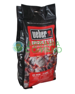 Briquettes Weber pour barbecue, 4 kg, réf. 17590