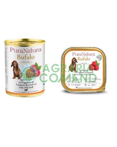 Buffalo Raspberry Pate aliment complet PuraNatura