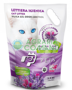 lettiera igienica 2.5 kg ciclamino e lavanda