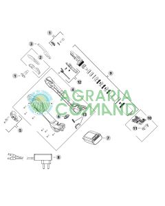 Liste des pièces de rechange pour cisailles Stocker Kantia E-22 TR, réf. 309