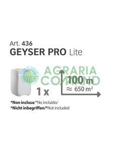 Contenu du réservoir Geyser Pro lite Stocker