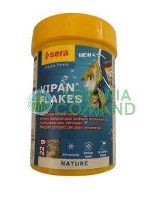 Paquet de 22 g d'aliments Sera Vipan Flakes.