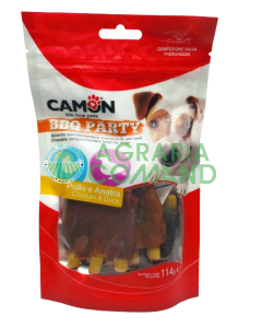 Camon BBQ Party Chicken and Duck dog snack pack 114 g.