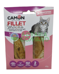 Snacks au filet et au thon Camon pour chats