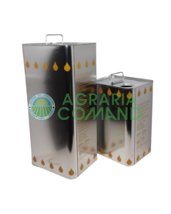 Bidons d'huile en argent