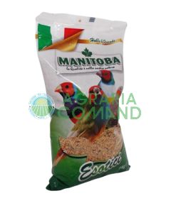 Aliment complet pour oiseaux exotiques Manitoba 1 kg.