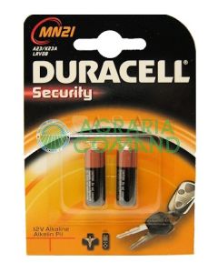 DURACELL SECURITY 12 VOLT BATTERY PCS.2