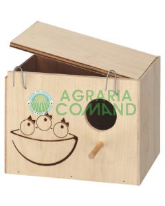 Nid pour oiseaux en bois