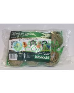 Palline di grasso per uccelli