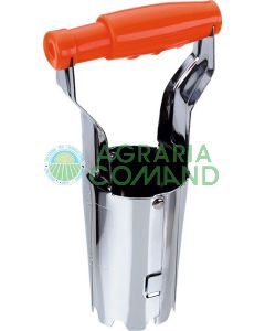 piantatore in metallo per bulbi e piante