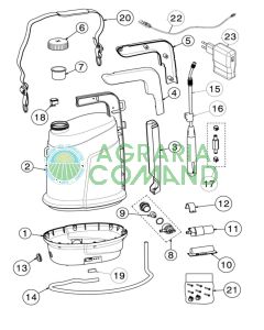 Carte de pièces détachées pour pompes Smart foxes