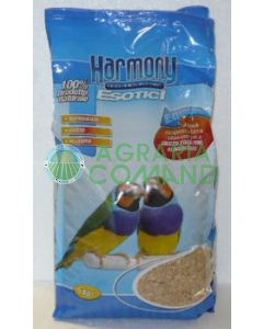 Mangime per uccelli esotici