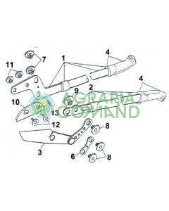 Esploso cesoia rs 830