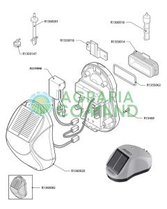 Éclaté du système Aqua-Magic