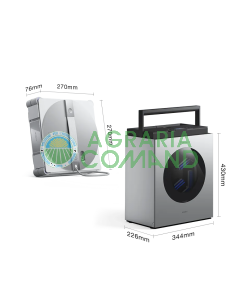 Dimensions du robot nettoyeur de vitres Ecovacs