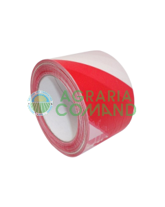 Rouleau de signalisation blanc rouge