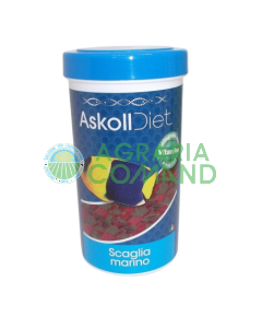 Aliment en flocons pour poissons marins Askoll Diet