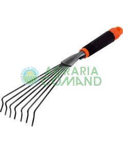 Scopetta metallo 7 denti tondi