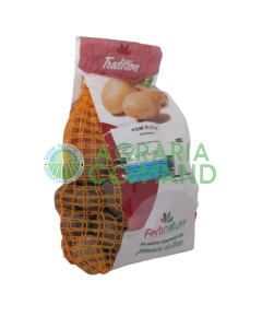 Sac de pommes de terre de semence fleur bleue Sac de pommes de terre de semence fleur bleue