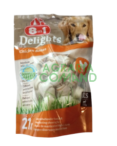 Snack pour chien 8 en 1 Delights (xs) pcs.21
