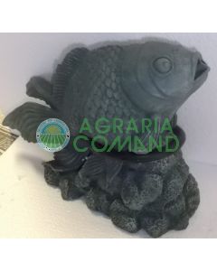 Statue de poisson rouge