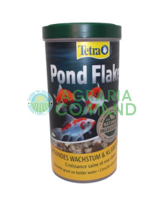 Boîte d'un litre de TetraPond Flakes