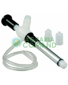 Rubinetto travasatore in inox