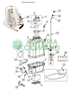 Esploso ricambi V-Black E-Pro16