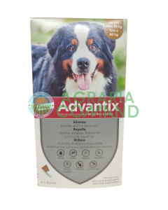 Advantix cane 4 pipette cani fino 60 kg
