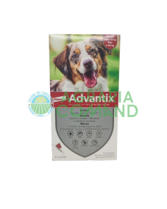 Advantix spot on fino 25 kg cane