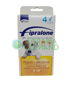 Fipralone Formevet 4 pipettes chien 2-10 kg