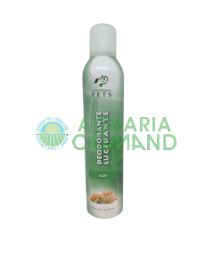 Deodorante e lucidante pelo per cane e gatto post toelettatura