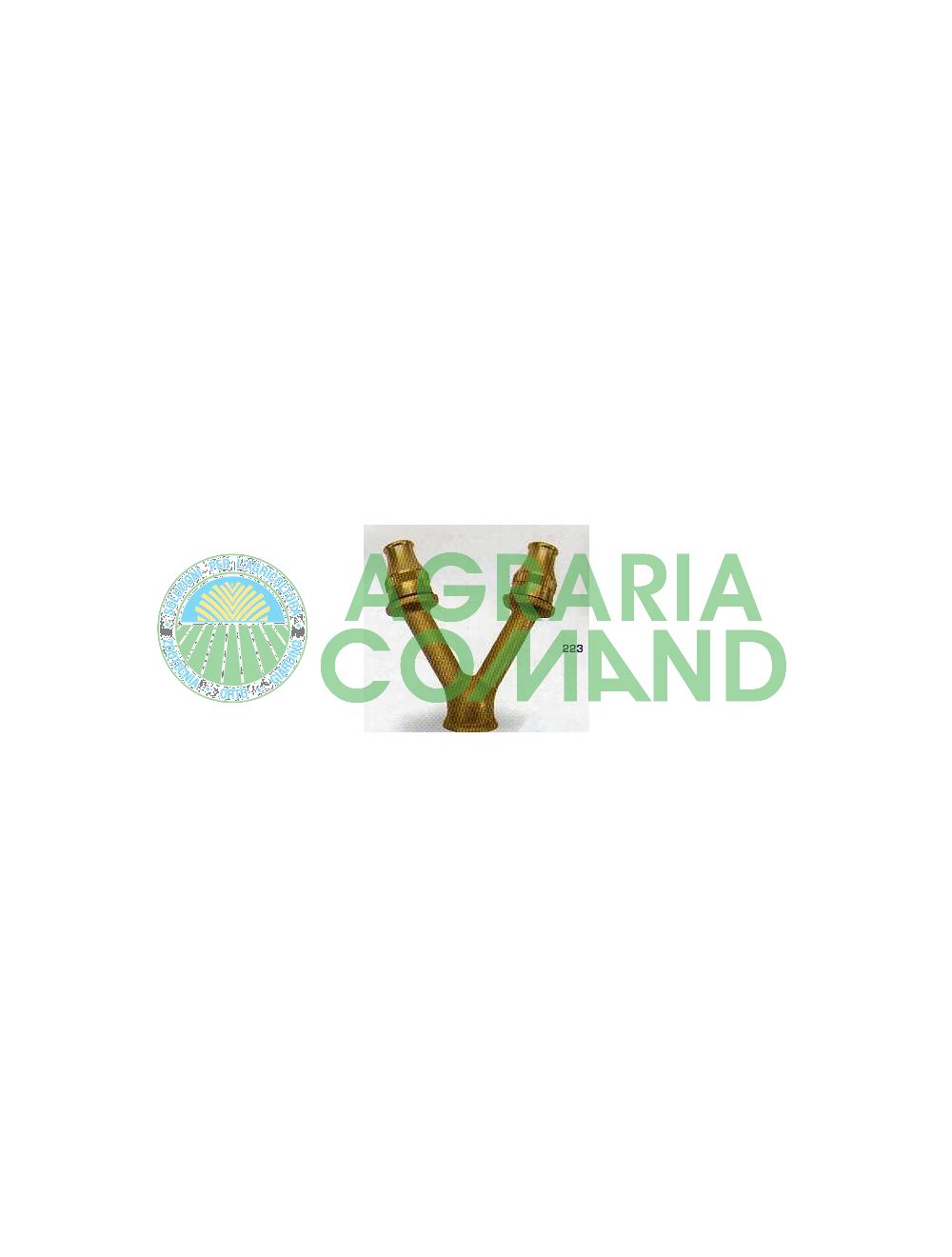 Pulvérisateur bifurqué