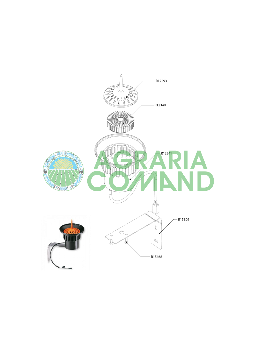 Capteur de pluie Claber