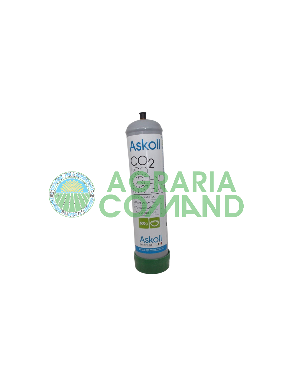 Bouteille de CO2 non rechargeable Askoll Bouteille de CO2 non rechargeable Askoll