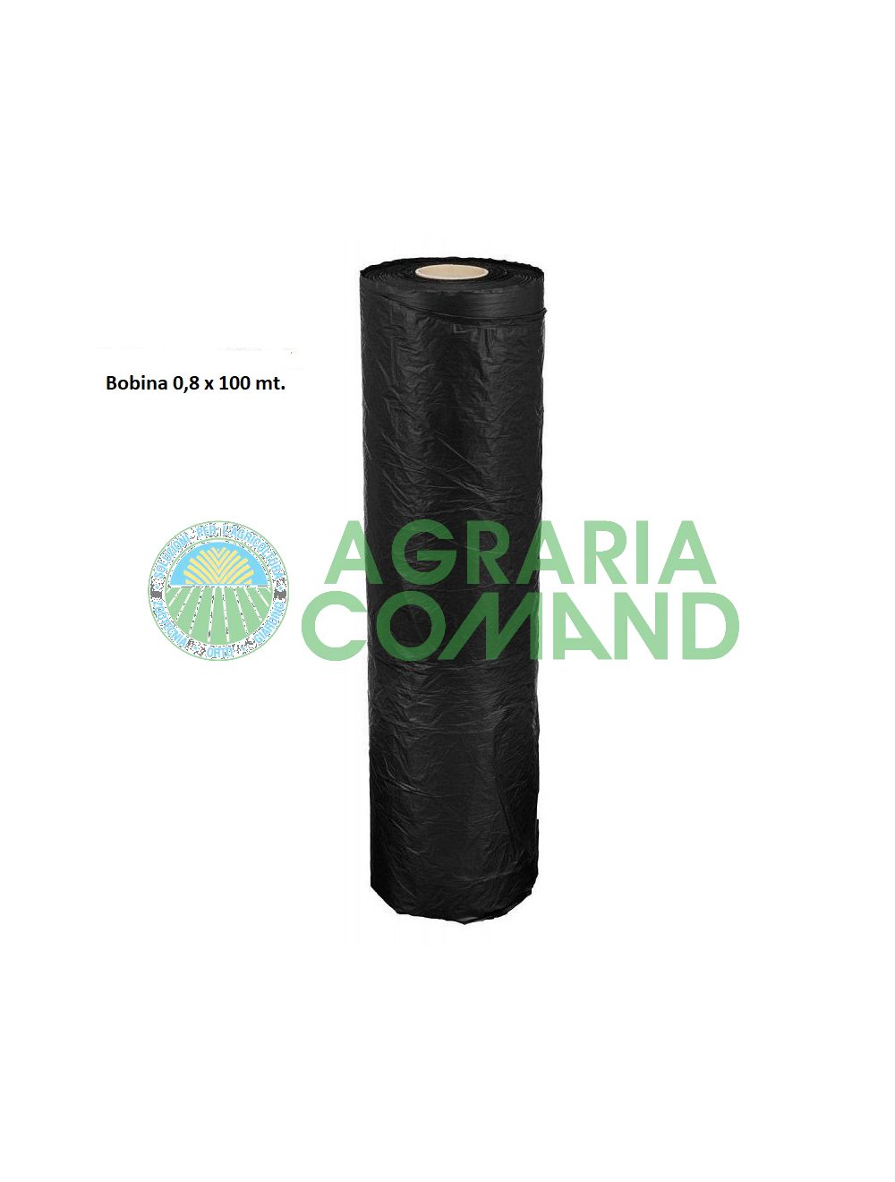 Enrouleur de toile de paillage biodégradable