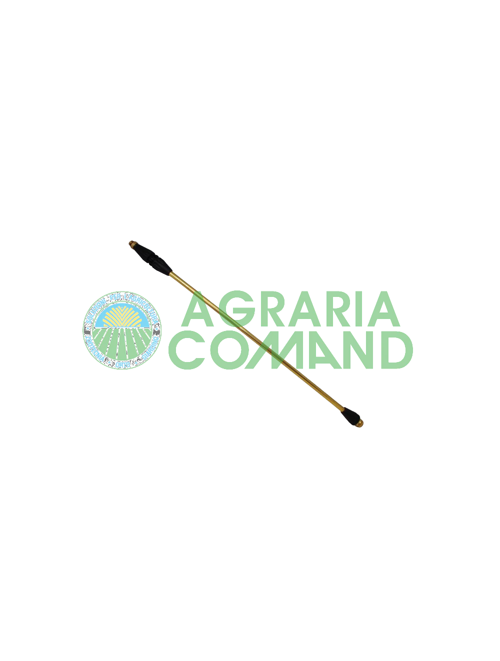 Rallonge en laiton 50-110 cm.