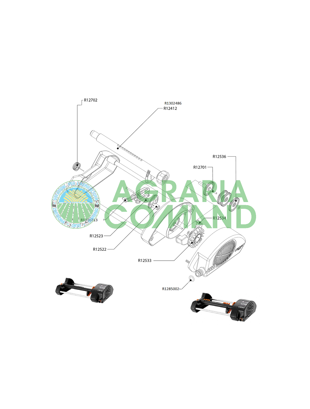 Commande compacte 12 et 20 aqua