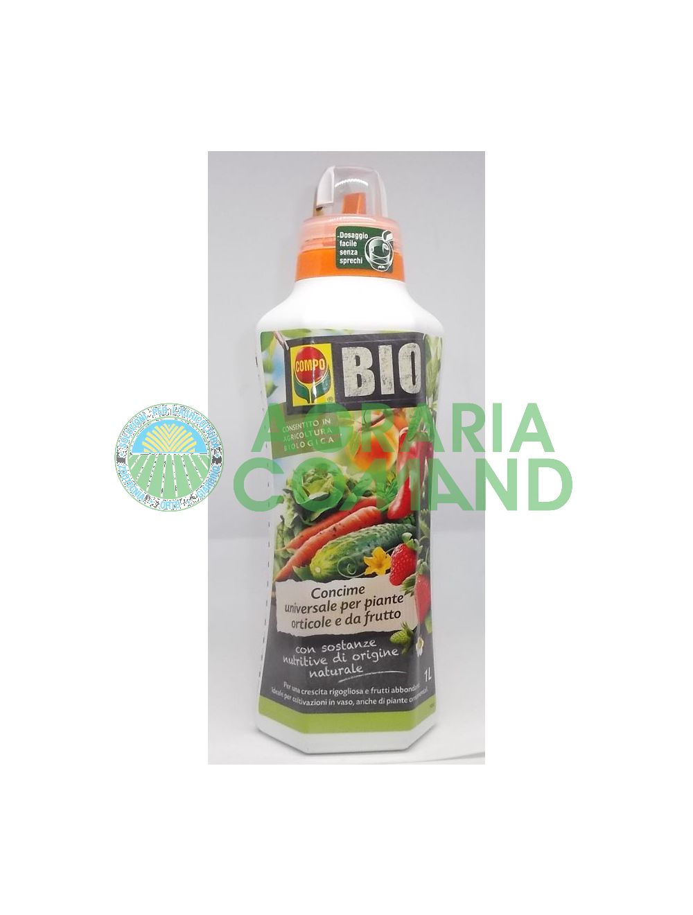 Compo engrais bio jardin fruitier 1 litre Compo engrais bio jardin fruitier 1 litre