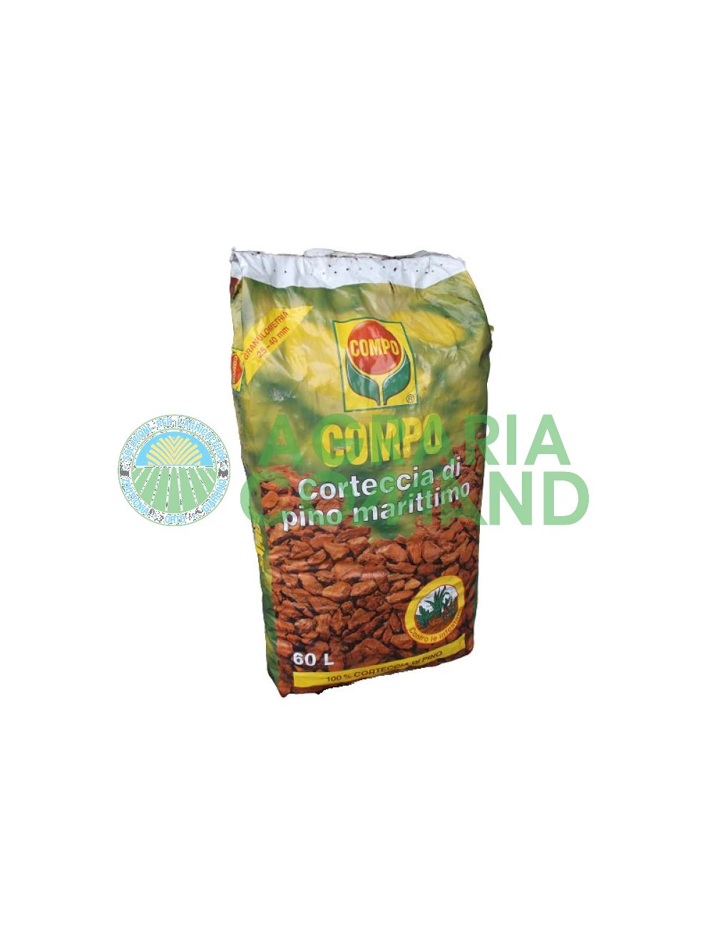 Écorce de compo grossière 25-40 mm Écorce de compo grossière 25-40 mm