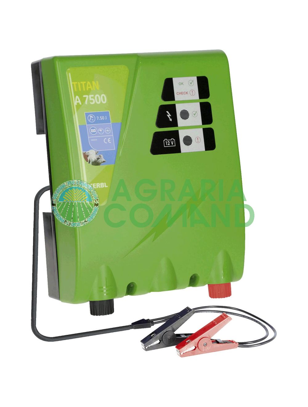 L'électrificateur Titan à 7500 Kerbl L'électrificateur Titan à 7500 Kerbl