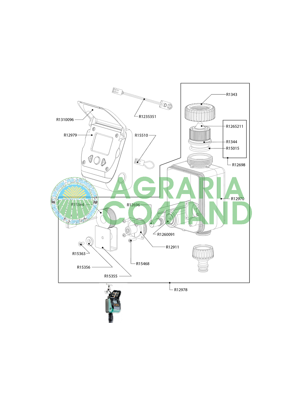Aquauno video 2 plus pièces détachées