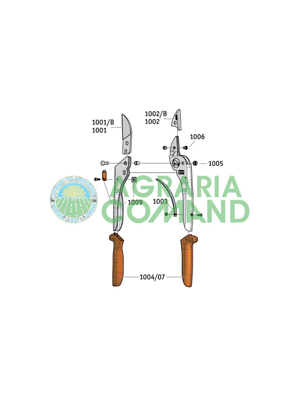 lowe 1 ciseaux ergonomiques