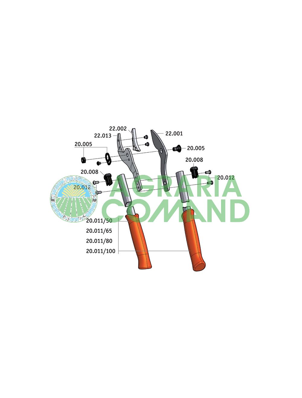 Pièces détachées éclatées