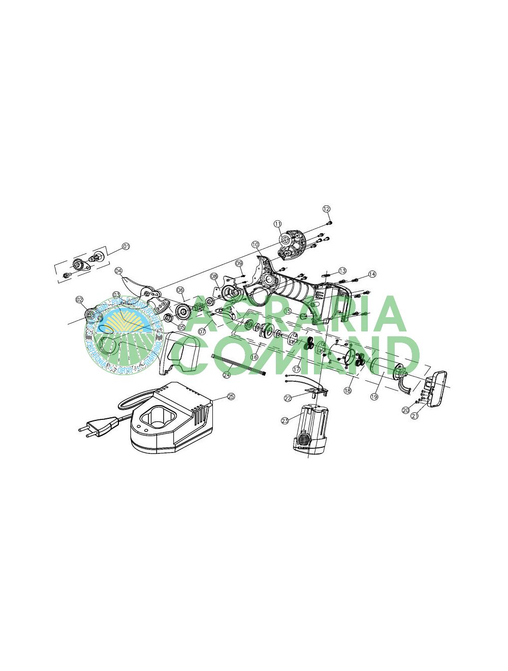 Eclaté ciseaux kv 300