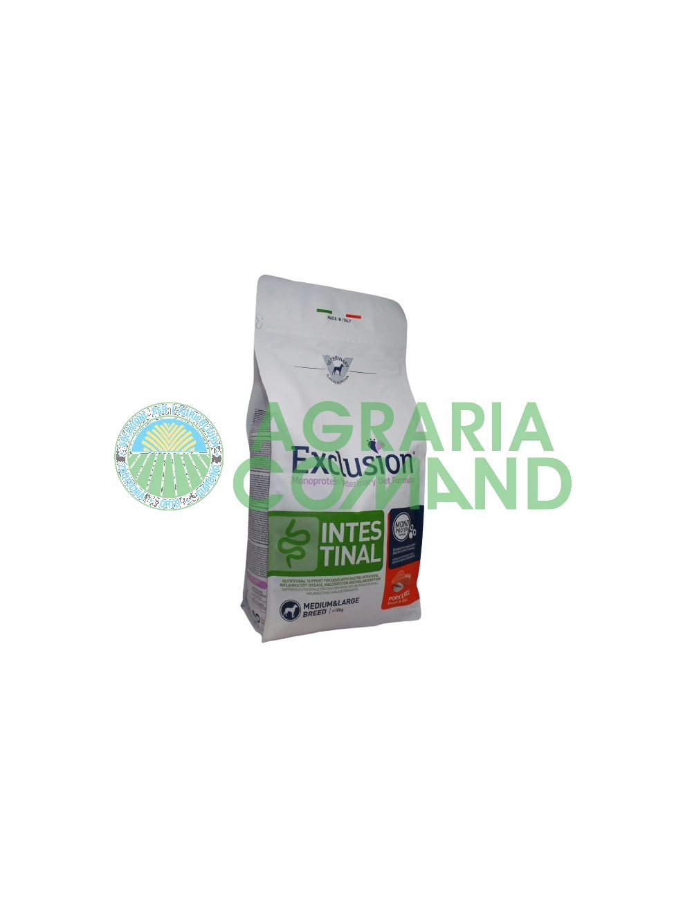 Exclusion chien intestinal porc et riz Exclusion chien intestinal porc et riz