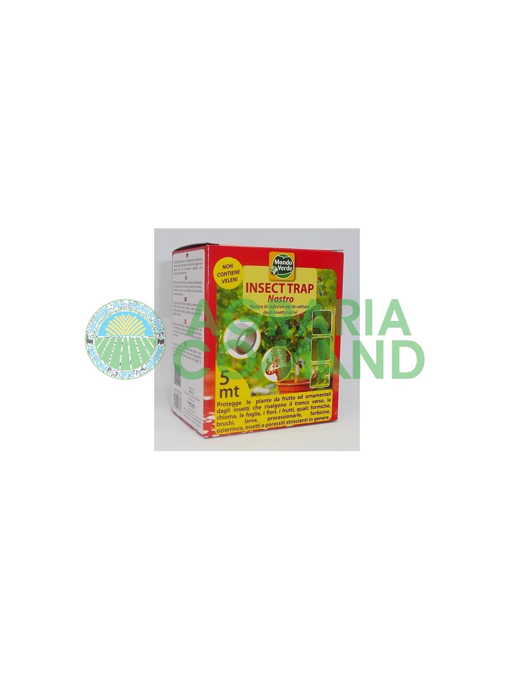 Bande bi-adhésive pour pièges à insectes